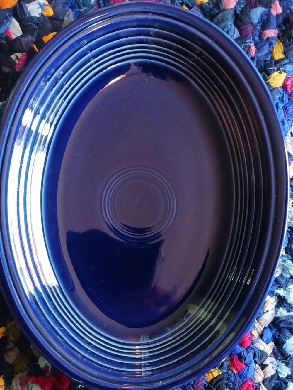 Fiesta~ Cobalt Blue Oval Serving Platter